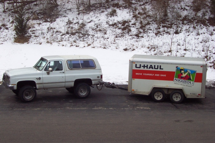 Encore un p'tit coup de camion.