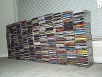 Une montagne de CDs.. Je trouvais ca joli :)